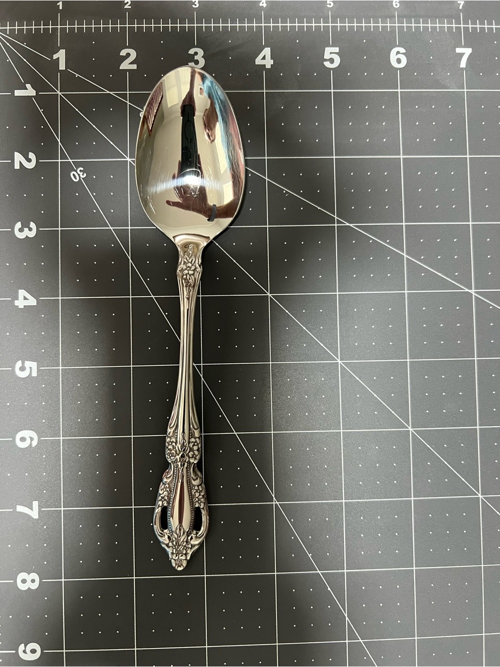 Vintage Oneida Brahms Deluxe Stainless Oval Soup Spoon